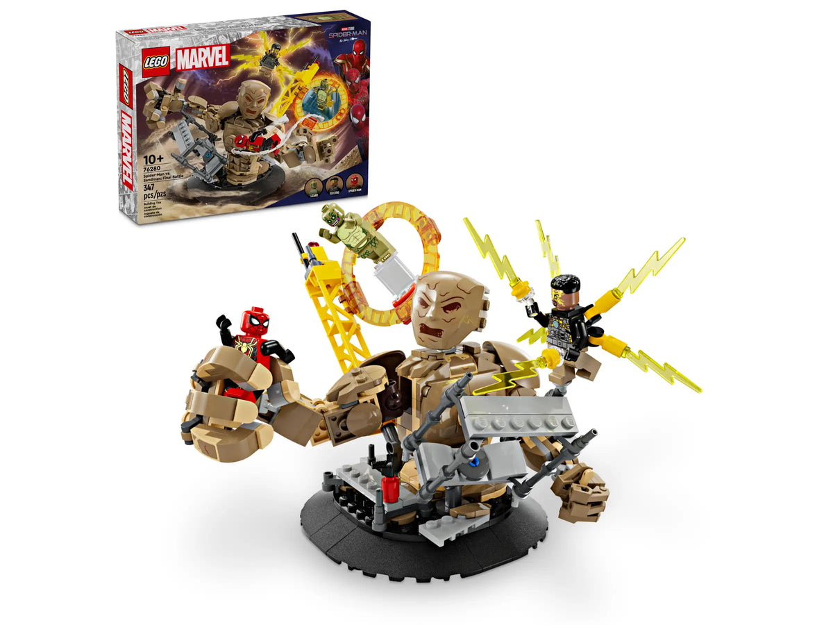 LEGO Marvel 76280 Spider-Man vs. Sandman: Final Battle product image 1, provided for visual reference and product detail