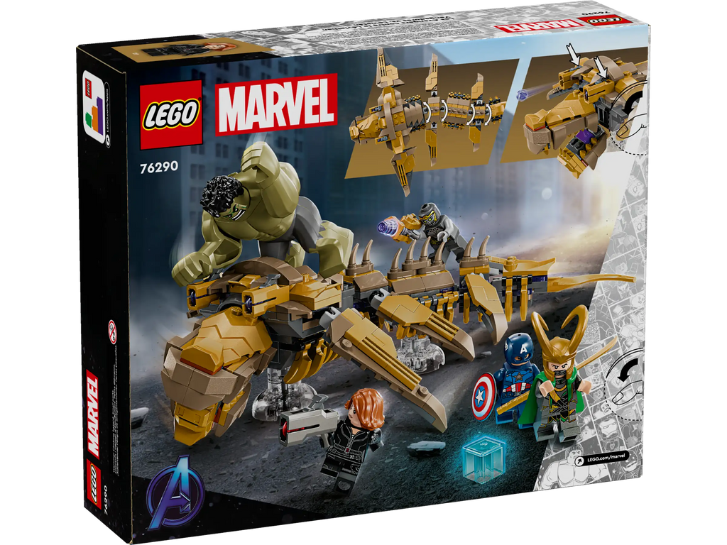 LEGO Marvel 76290 The Avengers vs. The Leviathan product image 2, provided for visual reference and product detail review