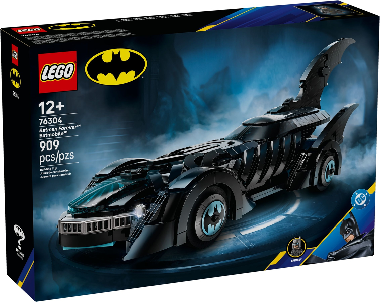 LEGO Batman 76304 Batman Forever Batmobile product image 1, provided for visual reference and product detail review