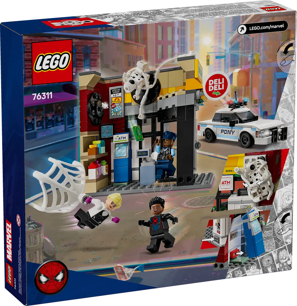 LEGO Marvel 76311 Spider-Verse: Miles Morales vs. The Spot product image 2, provided for visual reference and product detail