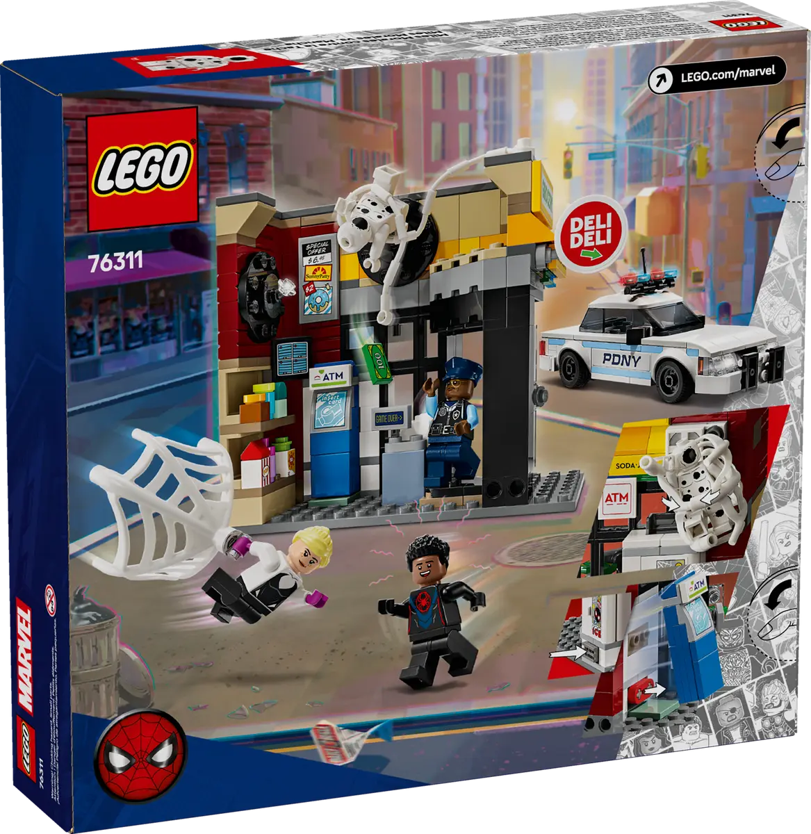 LEGO Marvel 76311 Spider-Verse: Miles Morales vs. The Spot product image 2, provided for visual reference and product detail