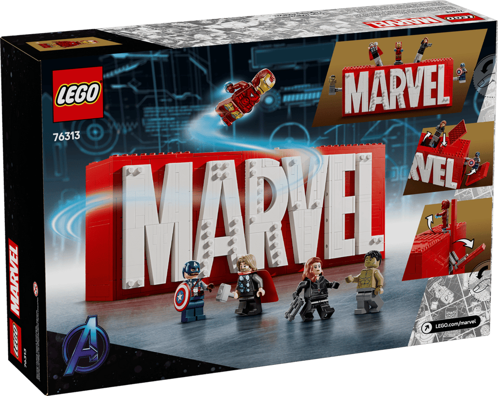 LEGO Marvel 76313 Marvel Logo product image 2, provided for visual reference and product detail review