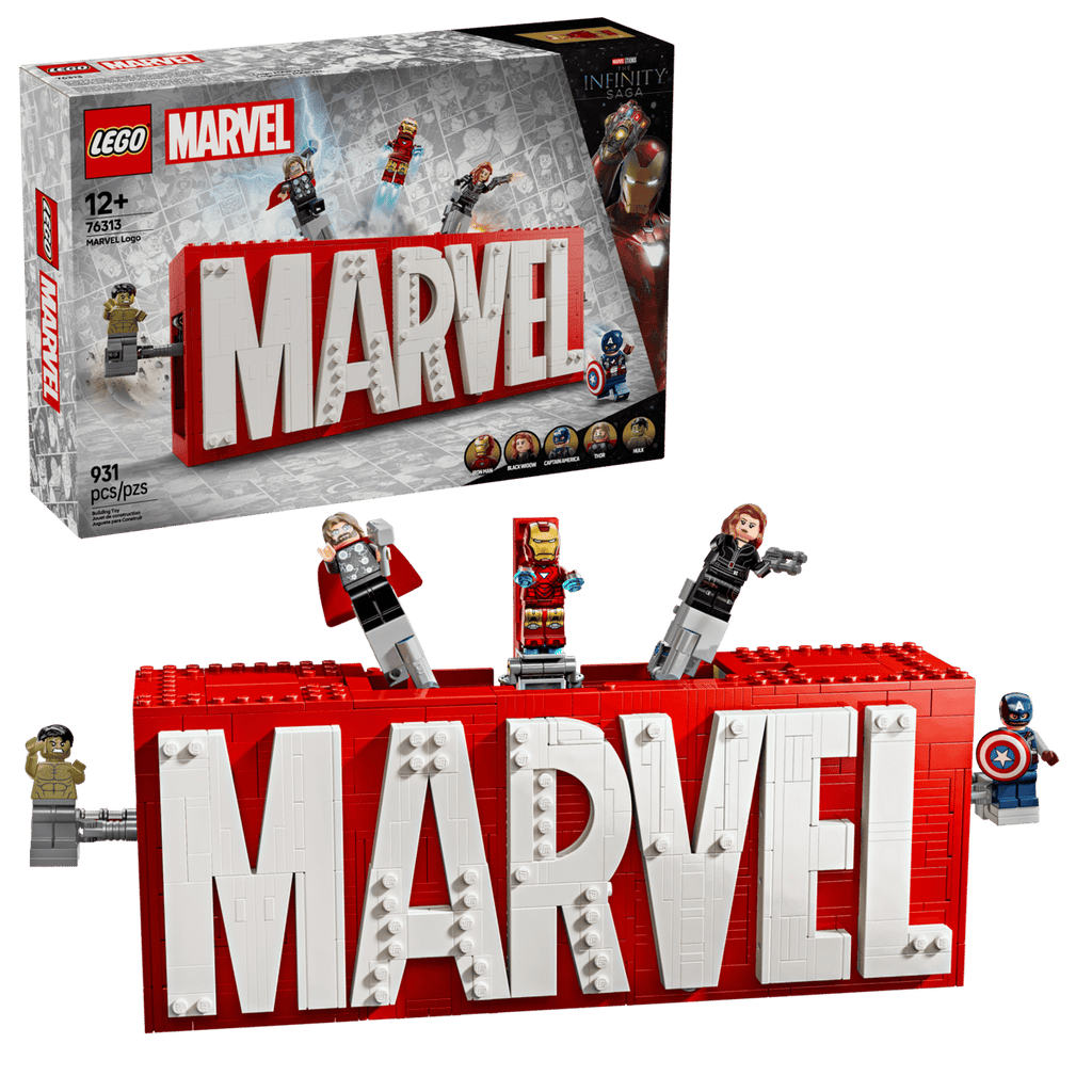 LEGO Marvel 76313 Marvel Logo product image 1, provided for visual reference and product detail review