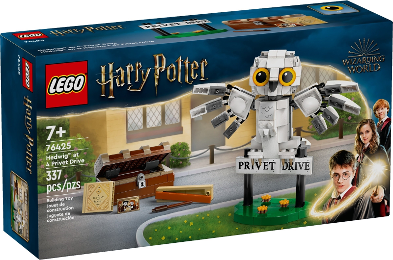 LEGO Harry Potter 76425 Hedwig at 4 Privet Drive product image 1, provided for visual reference and product detail review