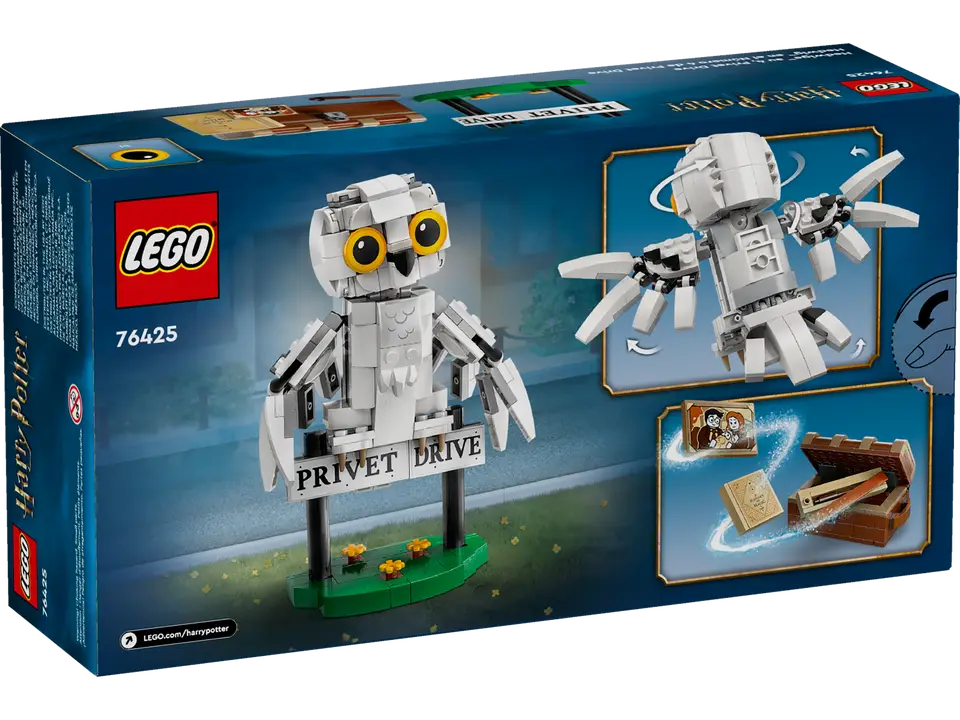 LEGO Harry Potter 76425 Hedwig at 4 Privet Drive product image 2, provided for visual reference and product detail review