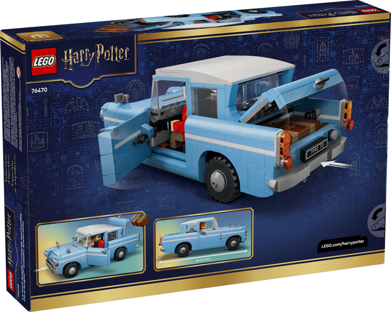 LEGO Harry Potter 76470 Enchanted Flying Ford Anglia product image 2, provided for visual reference and product detail review