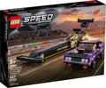 LEGO Speed Champions 76904 Mopar Dodge//SRT Top Fuel Dragster and 1970 Dodge Challenger T/A product image 1, provided for