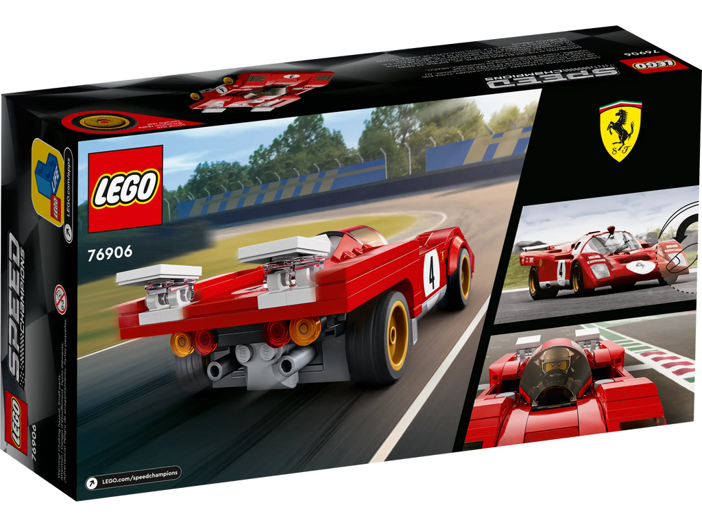 LEGO Speed Champions 76906 1970 Ferrari 512 M product image 2, provided for visual reference and product detail review