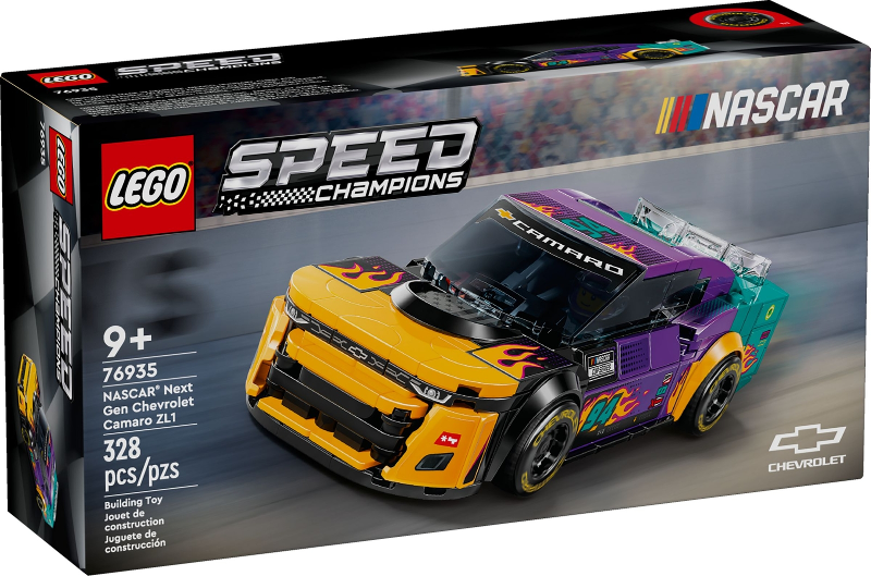 LEGO Speed Champions 76935 NASCAR Next Gen Chevrolet Camaro ZL1 product image 1, provided for visual reference and product