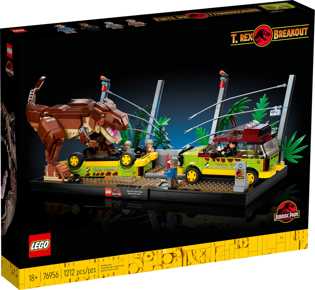 LEGO Jurassic World 76956 T. rex Breakout product image 1, provided for visual reference and product detail review