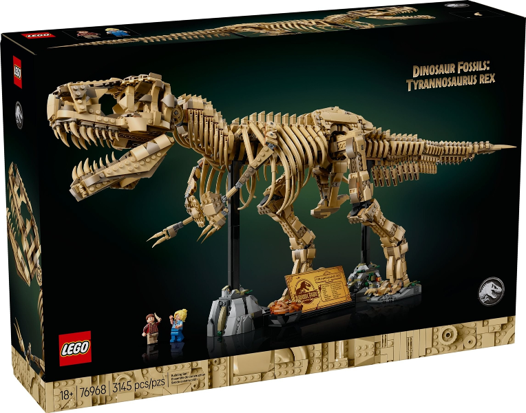 LEGO Jurassic World 76968 Dinosaur Fossils: Tyrannosaurus Rex product image 1, provided for visual reference and product