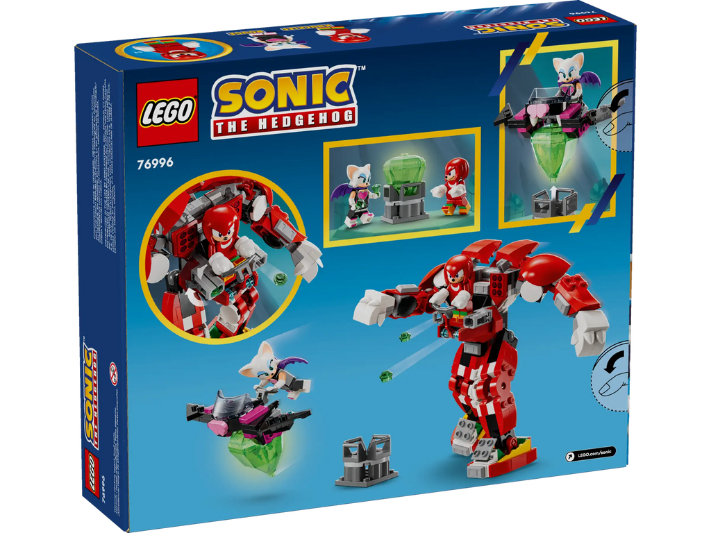 LEGO Sonic the Hedgehog 76996 Knuckles' Guardian Mech product image 2, provided for visual reference and product detail