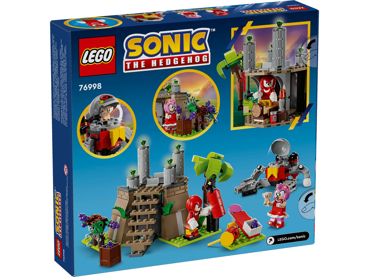 LEGO Sonic the Hedgehog 76998 Knuckles and the Master Emerald Shrine product image 2, provided for visual reference and