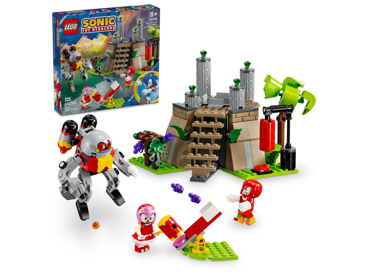 LEGO Sonic the Hedgehog 76998 Knuckles and the Master Emerald Shrine product image 1, provided for visual reference and