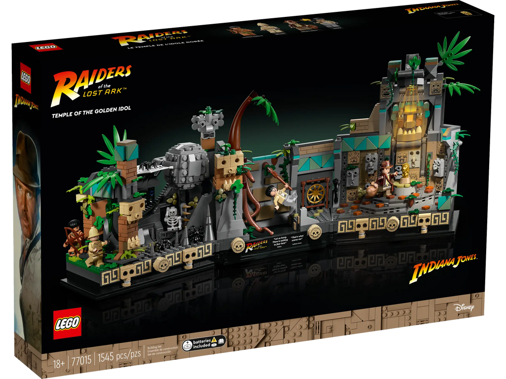 LEGO Indiana Jones 77015 Temple of the Golden Idol product image 1, provided for visual reference and product detail review