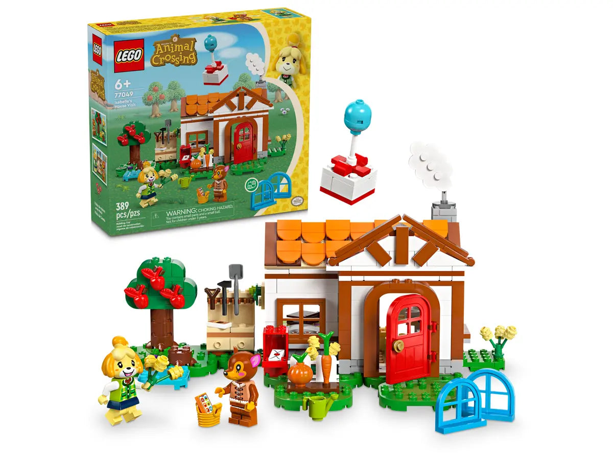 LEGO Animal Crossing 77049 Isabelle's House Visit product image 1, provided for visual reference and product detail review