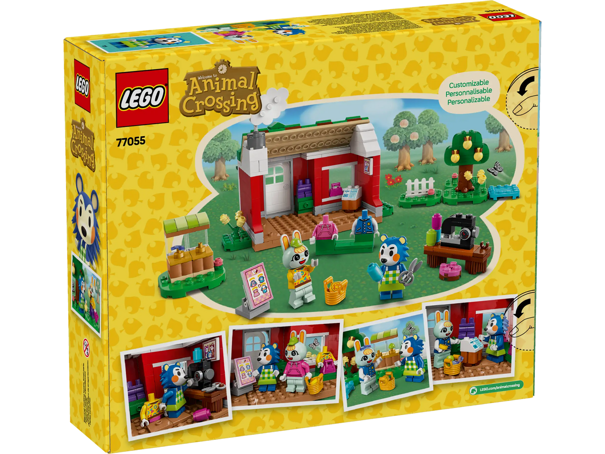 LEGO Animal Crossing 77055 Able Sisters Clothing Shop product image 2, provided for visual reference and product detail