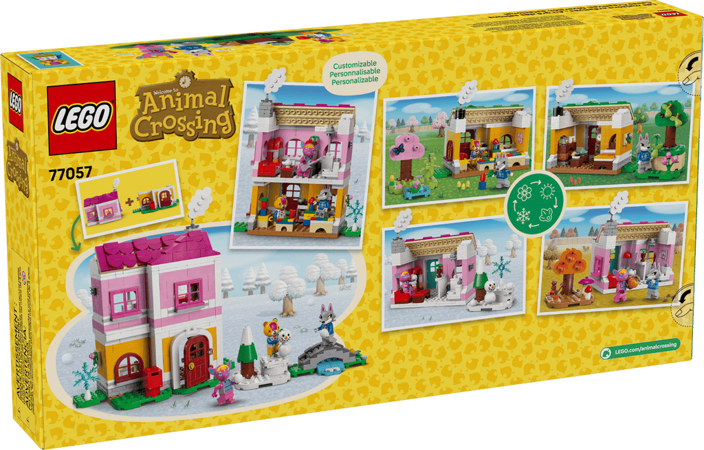 LEGO Animal Crossing 77057 Creative Houses: Seasons of Fun product image 2, provided for visual reference and product detail