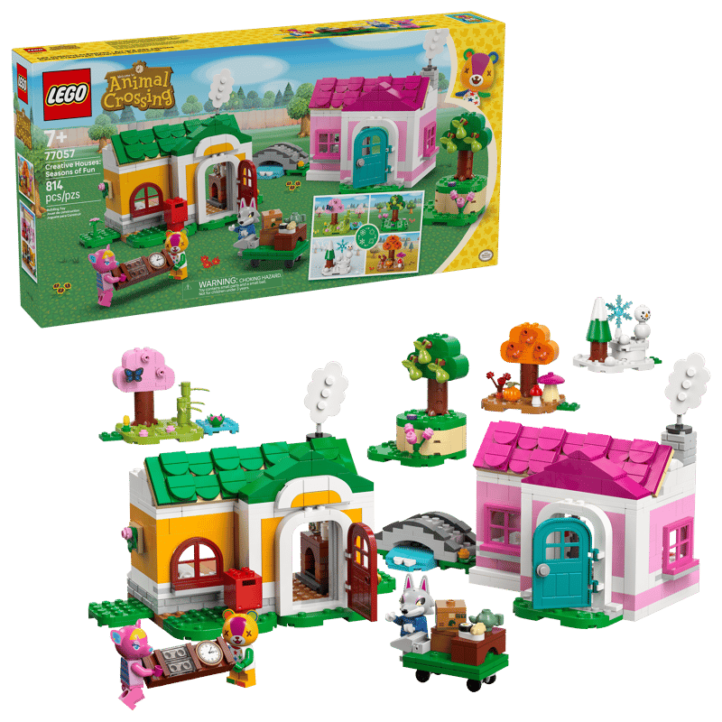 LEGO Animal Crossing 77057 Creative Houses: Seasons of Fun product image 1, provided for visual reference and product detail