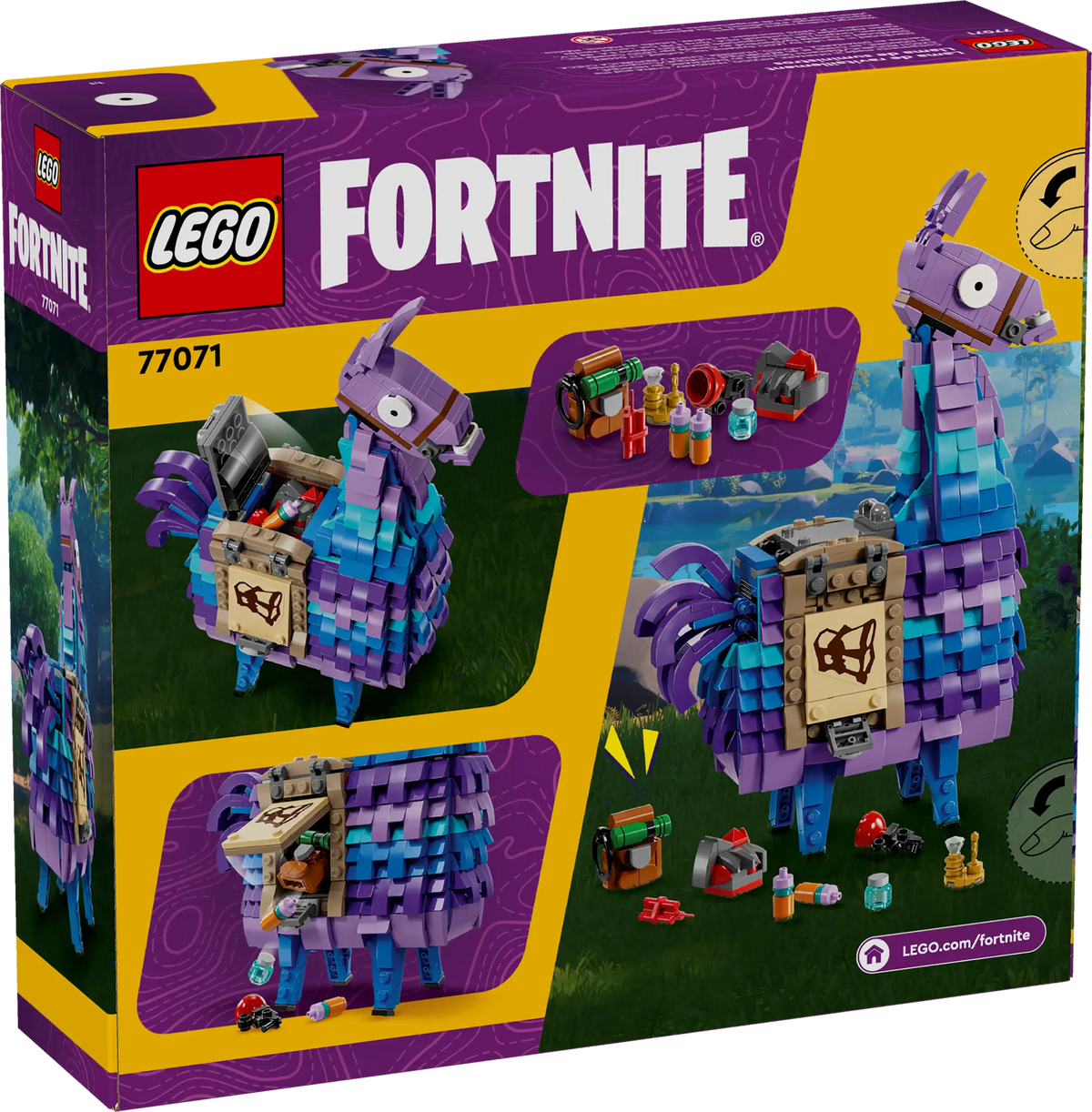 LEGO Fortnite 77071 Supply Llama product image 2, provided for visual reference and product detail review