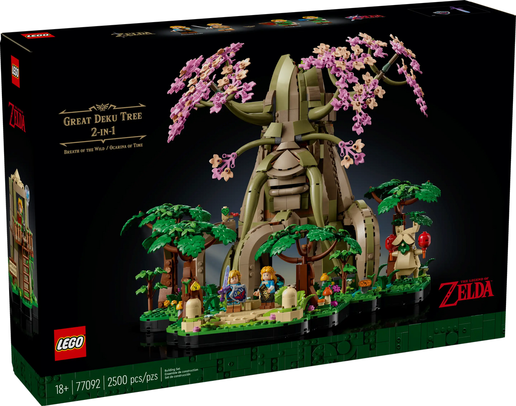 LEGO The Legend of Zelda 77092 Great Deku Tree 2-in-1 product image 1, provided for visual reference and product detail