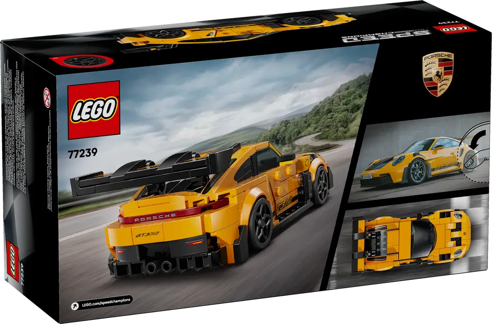 LEGO Speed Champions 77239 Porsche 911 GT3 RS Super Car product image 2, provided for visual reference and product detail