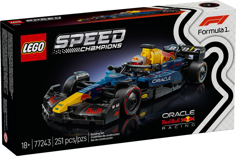 LEGO Speed Champions 77243 Oracle Red Bull Racing RB20 F1 Race Car product image 1, provided for visual reference and