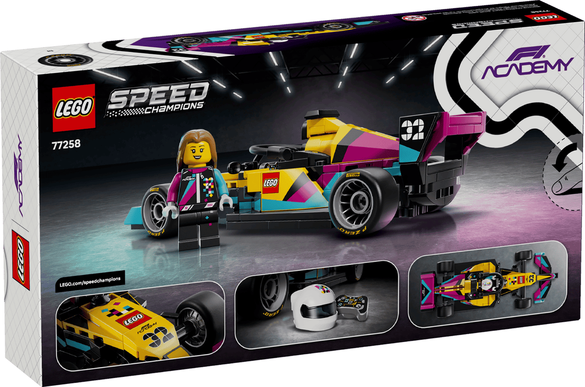 LEGO Speed Champions 77258 F1 Academy LEGO Race car product image 2, provided for visual reference and product detail review