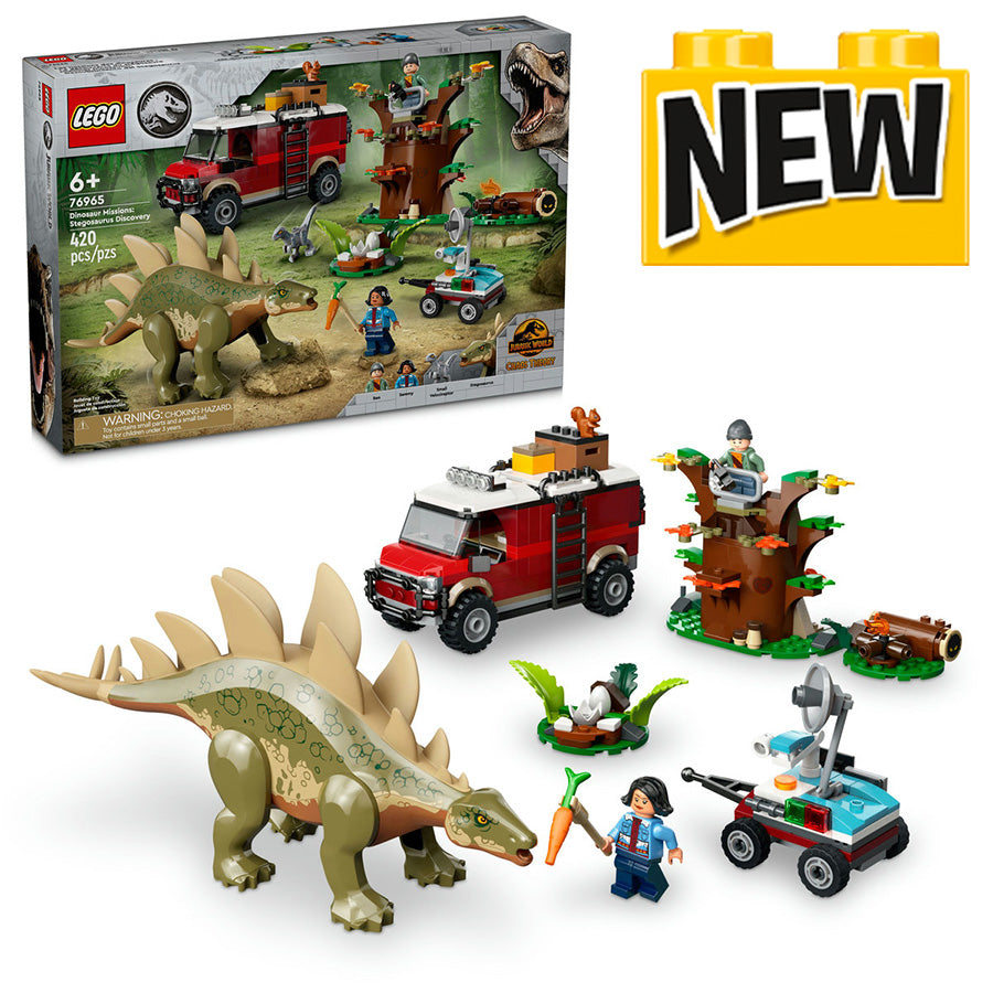76965 Dinosaur Missions: Stegosaurus Discovery product image 1, provided for visual reference and product detail review