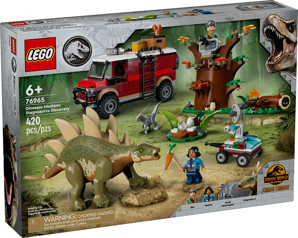 76965 Dinosaur Missions: Stegosaurus Discovery product image 3, provided for visual reference and product detail review