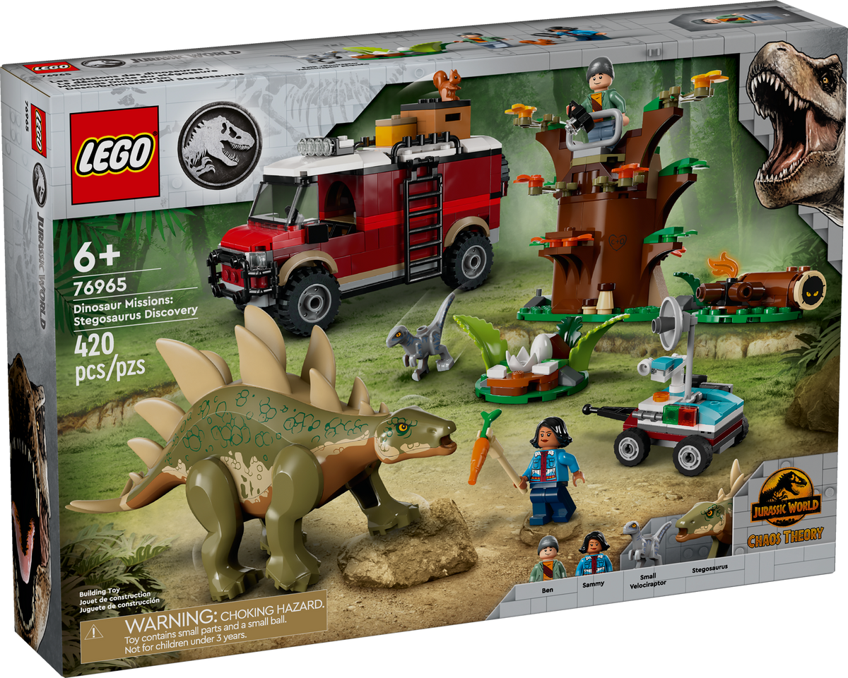 76965 Dinosaur Missions: Stegosaurus Discovery product image 3, provided for visual reference and product detail review