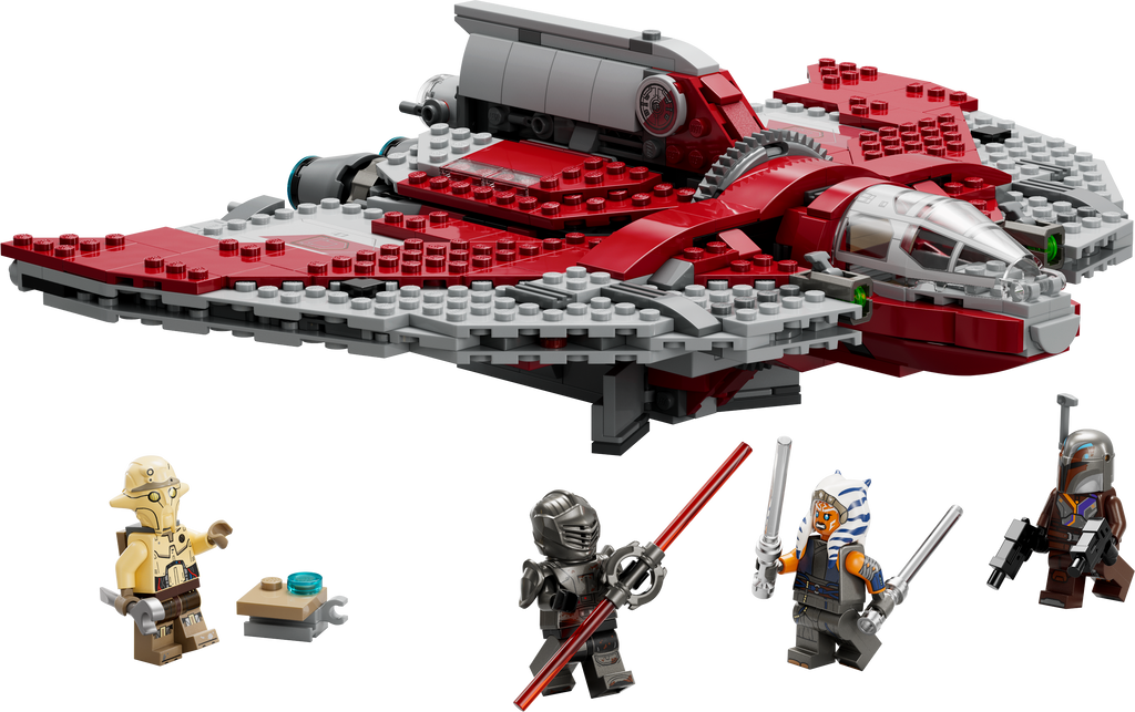 75362 Ahsoka Tano's T-6 Jedi Shuttle™ product image 3, provided for visual reference and product detail review