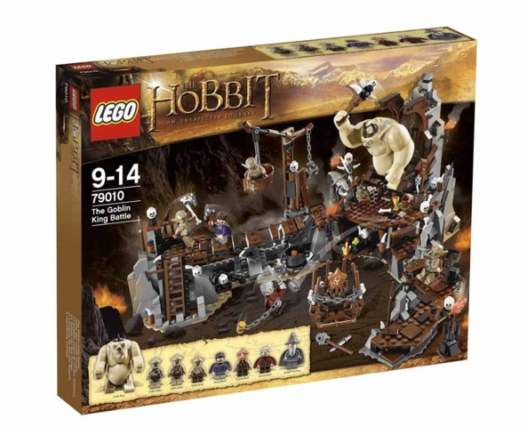 LEGO The Hobbit 79010 The Goblin King Battle product image 1, provided for visual reference and product detail review