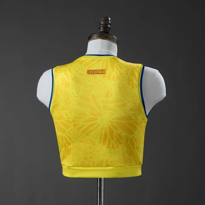 Women Colombia Home Vest 2026 World Cup Football Kit Soccer product image 5