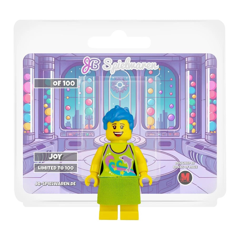 Joy Custom Minifigure by Bricks of Maze product image 1, provided for visual reference and product detail review