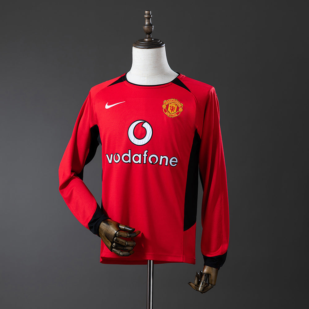 Manchester United Jersey 2002-04 Home Retro Football Kit product image 1