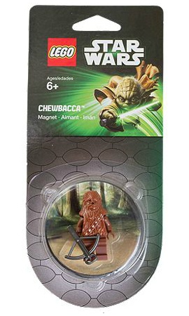 LEGO Star Wars 850639 Chewbacca Magnet product image 1, provided for visual reference and product detail review