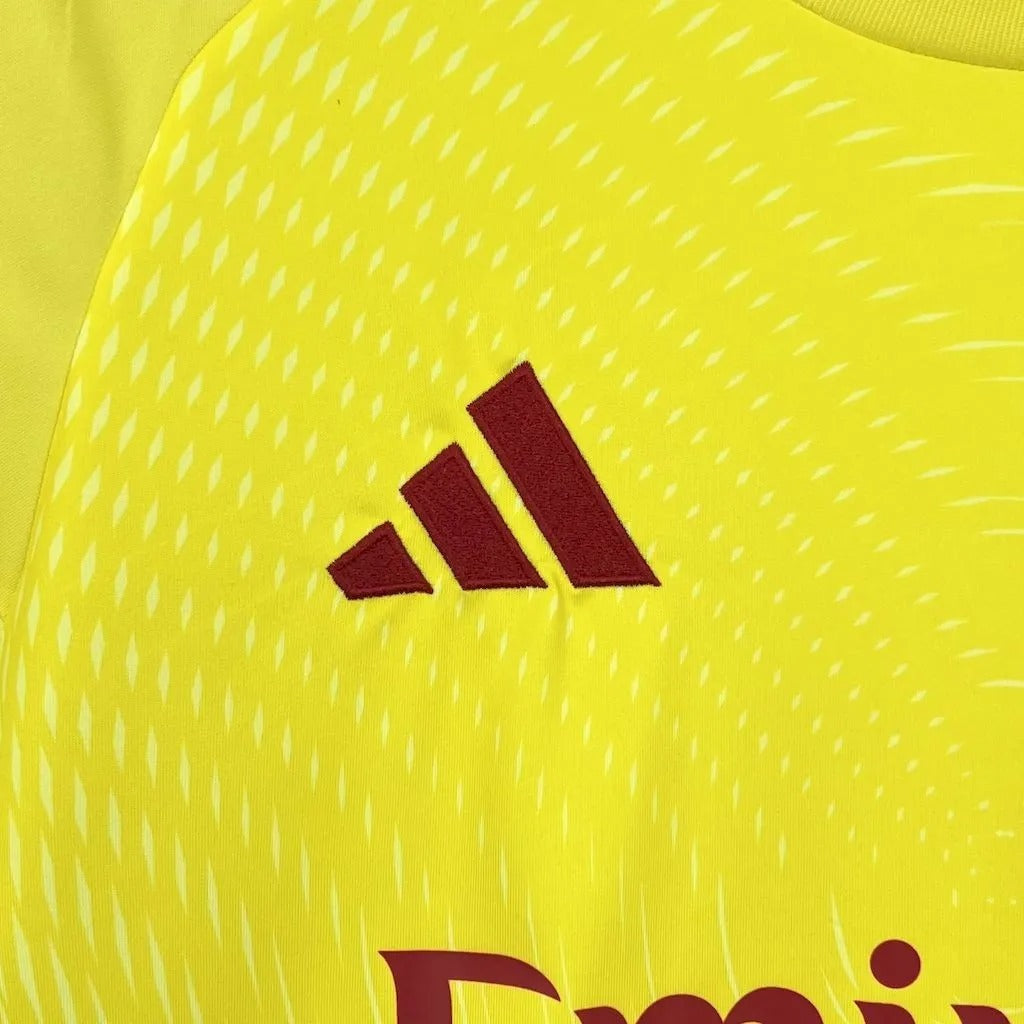 Arsenal Goalkeeper Jersey 25/26 Yellow Football Kit Soccer product image 8