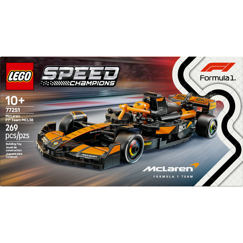 77251 McLaren F1 Team MCL38 Race Car product image 2, provided for visual reference and product detail review