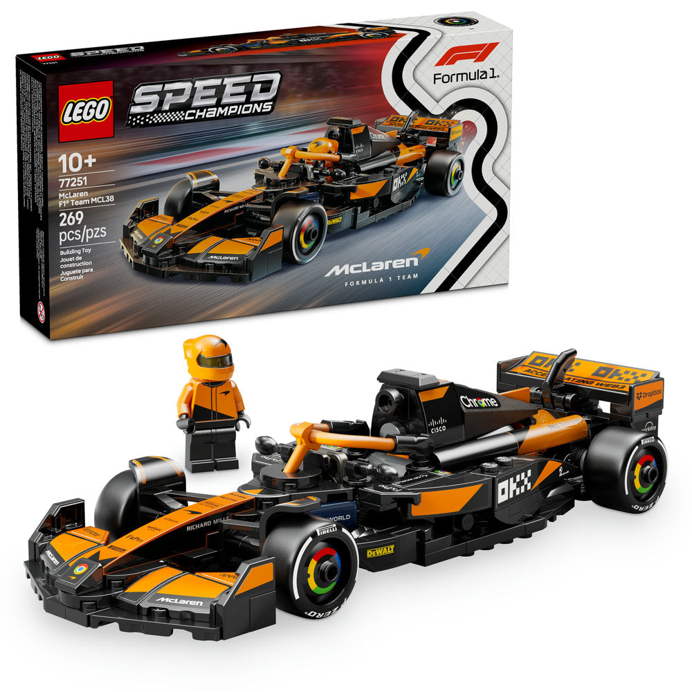 77251 McLaren F1 Team MCL38 Race Car product image 1, provided for visual reference and product detail review