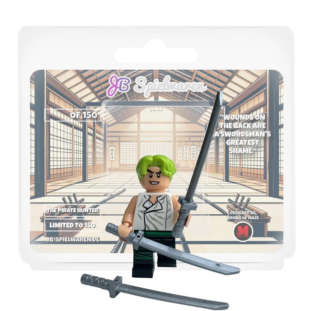 Pirate Hunter Custom Minifigure by Bricks of Maze product image 1, provided for visual reference and product detail review