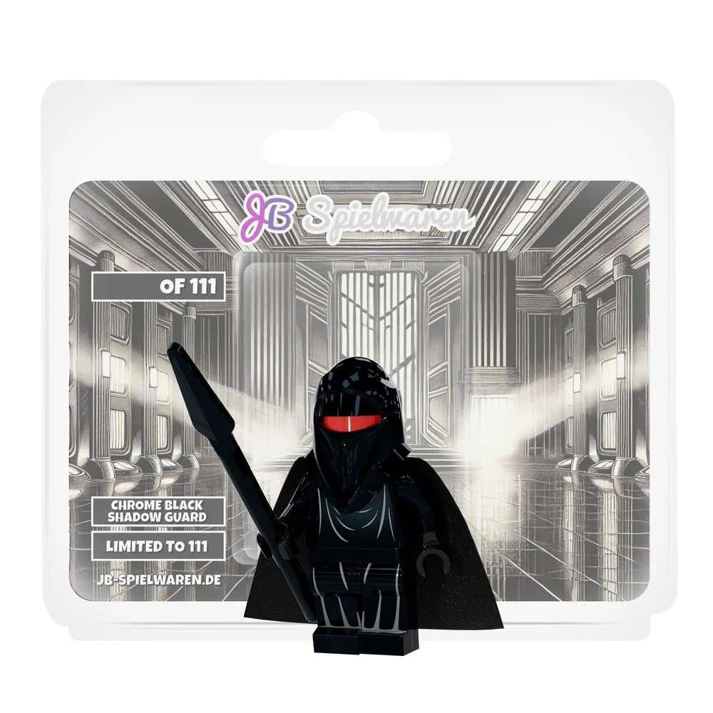 Chrome Black Guard Custom Minifigure product image 1, provided for visual reference and product detail review