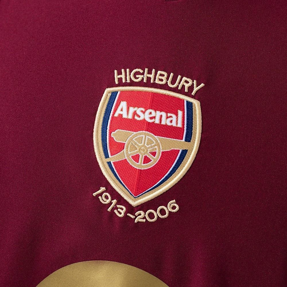 Arsenal Jersey 2005-06 Home Retro Football Kit Long Sleeves product image 5