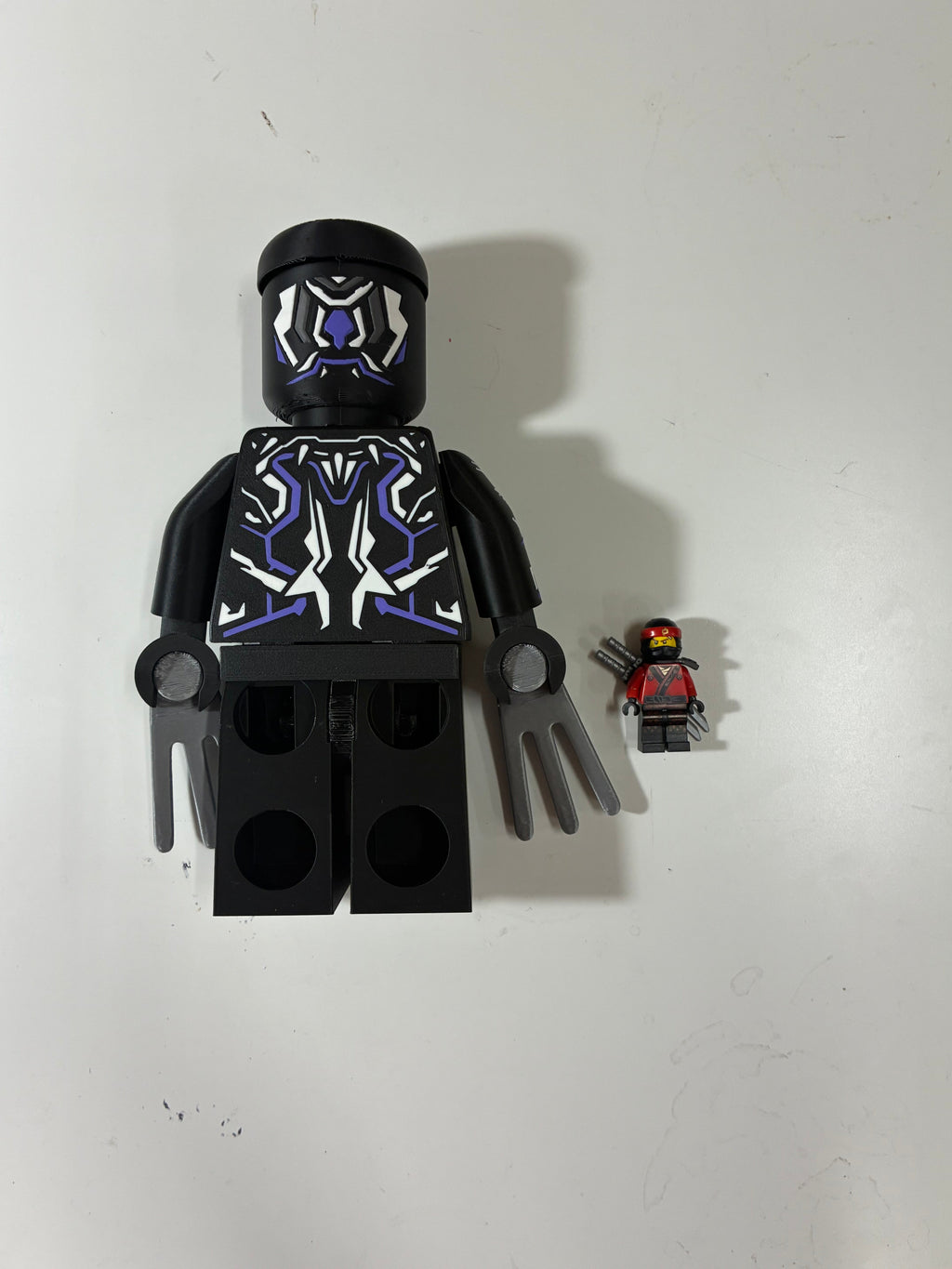 Panther Hero - Custom 3D Printed Megafig product image 2, provided for visual reference and product detail review