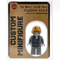 Brickmania US Navy Cold War Fighter Pilot Minifigure Sold Out/Retired product image 1, provided for visual reference and