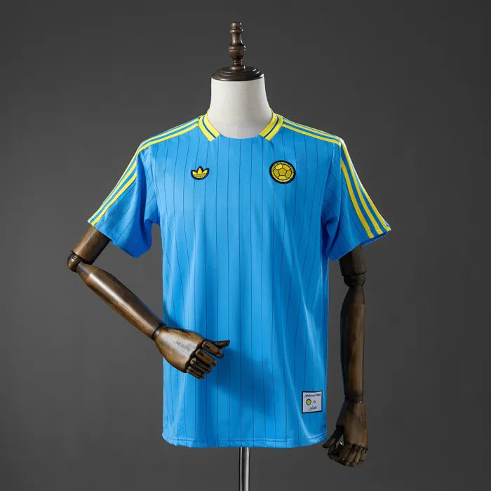 Colombia Terrace Icons T-Shirt Blue 2026 World Cup Football product image 1