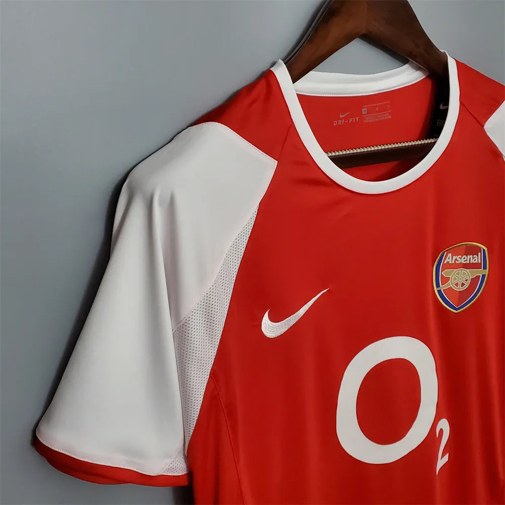 Arsenal Jersey Home kit 2002 2004 Retro product image 5