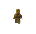 C-3P0 - Molded Light Bluish Gray Right Foot, Printed Arms (Minifig) product image 1, provided for visual reference and