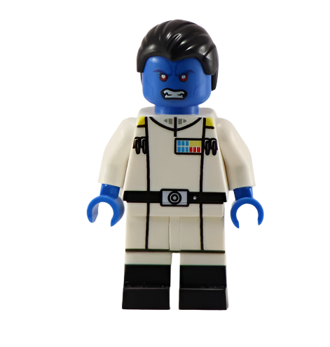 Admiral Throne - BigKidBrix Custom Printed Minifig product image 1, provided for visual reference and product detail review