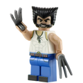 Angry Claws Logan - BigKidBrix Custom Printed Minifig product image 1, provided for visual reference and product detail